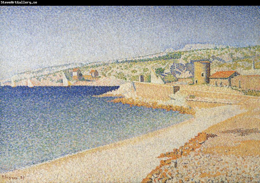 Paul Signac the jetty cassis opus